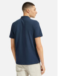 Men’s Solid Polo Neck 100% Cotton Blue